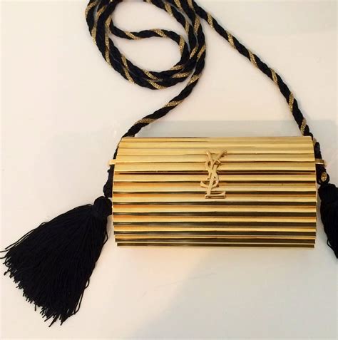 ysl classic black clutch|ysl clutch and evening.